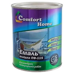 Эмаль алкидная зеленая Comfort Home ПФ-115 0,8 кг