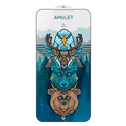 Защитное стекло OPPO A98, AMULET HD Antistatic, 2.5D, Черный