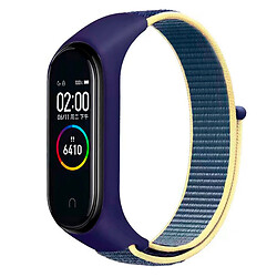 Ремінець Xiaomi Mi Band 3 / Mi Band 4, Nylon, Blue-Yellow, Синій