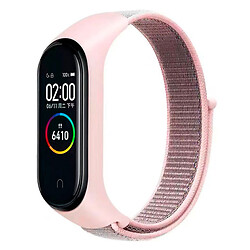 Ремінець Xiaomi Mi Band 3 / Mi Band 4, Nylon, Pink-Grey, Рожевий