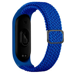 Ремінець Xiaomi Mi Band 3 / Mi Band 4, BeCover Elastic Nylon, Синій