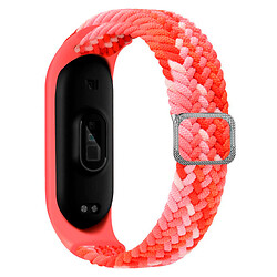 Ремешок Xiaomi Mi Band 3 / Mi Band 4, BeCover Elastic Nylon, Colorful Red, Красный