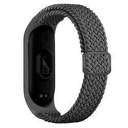 Ремешок Xiaomi Mi Band 3 / Mi Band 4, BeCover Elastic Nylon, Серый