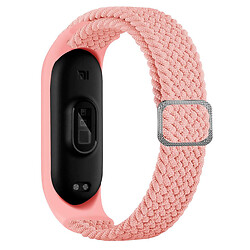 Ремінець Xiaomi Mi Band 3 / Mi Band 4, BeCover Elastic Nylon, Рожевий