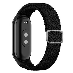 Ремінець Xiaomi Mi Band 8, BeCover Elastic Nylon, Чорний