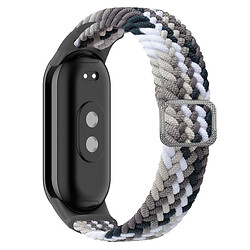 Ремінець Xiaomi Mi Band 8, BeCover Elastic Nylon, Colorful Grey, Сірий