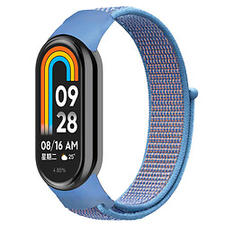 Ремешок Xiaomi Mi Band 8, Nylon, Light Blue, Голубой