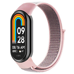 Ремешок Xiaomi Mi Band 8, Nylon, Pink-Grey, Розовый