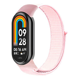 Ремінець Xiaomi Mi Band 8, Nylon, Powder, Рожевий