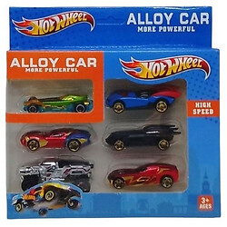 Набор металлических машинок "Hot Wheel", 6 штук, Mic