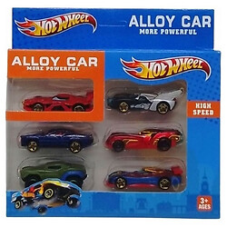 Набор металлических машинок "Hot Wheel", 6 штук, Mic