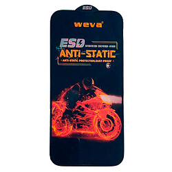 Захисне скло Samsung A355 Galaxy A35, Weva ESD Anti-Static, Чорний