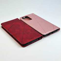 Чехол (книжка) Xiaomi Redmi 9a, Business Leather, Красный - № 5