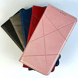 Чехол (книжка) Xiaomi Redmi 9a, Business Leather, Красный - № 6