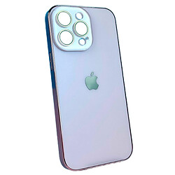 Чохол (накладка) Apple iPhone 13 Pro, Glass Case Matte Separate Camera, Рожевий