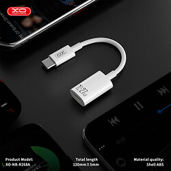 Адаптер XO NB-R268A Apple iPhone SE 2022 / iPhone 14 Pro Max / iPhone 14 Plus / iPhone 14 Pro / iPhone 14 / iPhone 13 Pro / iPhone 13 Mini / iPhone 13 / iPhone 13 Pro Max / iPhone 12 Mini / iPhone 12 Pro Max, Lightning, Type-C, 0.12 м., Білий - № 4