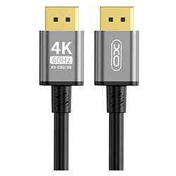 Кабель XO GB018B, DisplayPort, 5.0 м., Сірий