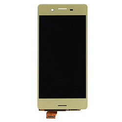 Дисплей (екран) Sony F5121 Xperia X / F5122 Xperia X Dual / F8131 Xperia X Performance Dual / F8132 Xperia X Performance Dual, Original (PRC), З сенсорним склом, Без рамки, Золотий