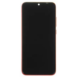 Дисплей (экран) Xiaomi Redmi Note 7 / Redmi Note 7 Pro, Original (PRC), С сенсорным стеклом, С рамкой, Красный