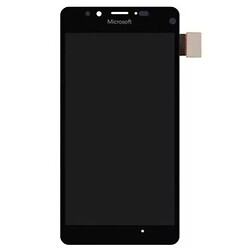 Дисплей (экран) Nokia Lumia 950, Original (100%), С сенсорным стеклом, Без рамки, Черный