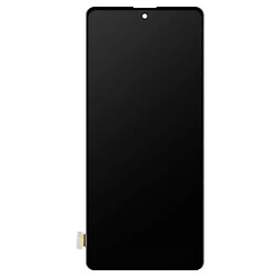 Дисплей (екран) Samsung A716 Galaxy A71 5G, З сенсорним склом, Без рамки, OLED, Чорний