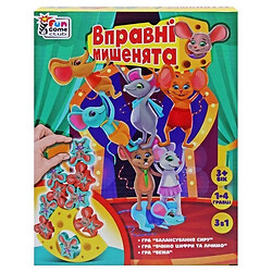 Игра "Искусные мышата", балансир, изучение цифр, Mic