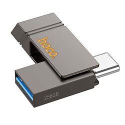 USB Flash Hoco UD14, 256 Гб., Сірий