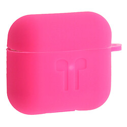 Чохол (накладка) Apple AirPods 3, Silicone Classic Case, Hot Pink, Рожевий