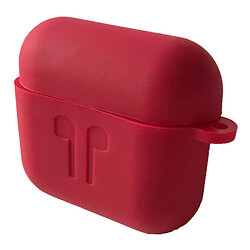 Чехол (накладка) Apple AirPods 3 / AirPods 4 mini, Silicone Classic Case, Marsala, Бордовый