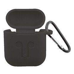 Чохол (накладка) Apple AirPods / AirPods 2, Silicone Classic Case, Dark Grey, Сірий