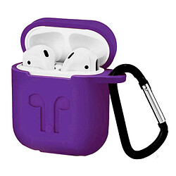 Чохол (накладка) Apple AirPods / AirPods 2, Silicone Classic Case, Фіолетовий