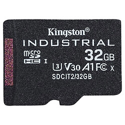 Карта памяти Kingston Industrial MicroSDHC UHS-I/U3, 32 Гб.