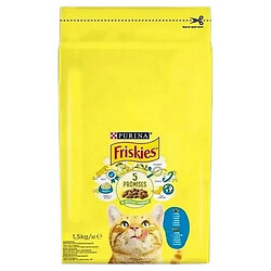 Корм для кошек сухой Purina Friskies Лосось и овощи 1,5 кг