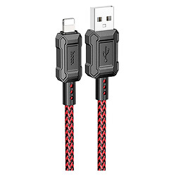 USB кабель Hoco X94 Apple iPhone SE 2022 / iPhone 14 Pro Max / iPhone 14 Plus / iPhone 14 Pro / iPhone 14 / iPhone 13 Pro / iPhone 13 Mini / iPhone 13 / iPhone 13 Pro Max / iPhone 12 Mini / iPhone 12 Pro Max / iPhone 12 Pro, Lightning, 1.0 м., Червоний