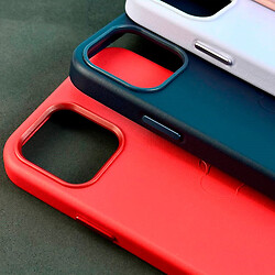 Чохол (накладка) Apple iPhone 11, Leather Case Color, California Poppy, MagSafe, Помаранчевий - № 3