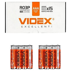 Батарейка Videx Super Heavy Duty Shrink