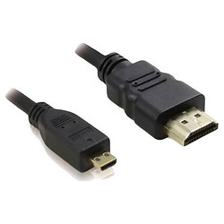 Кабель Atcom HDMI - micro-HDMI, 1.8 м., Чорний