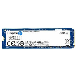 SSD диск Kingston NV3, 500 Гб.