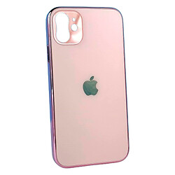 Чехол (накладка) Apple iPhone 11, AG-Glass Glass Matte Camera Lens, Розовый