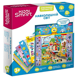 Электронная логическая игра KIDDI SMART – ВИКТОРИНА ОКРУЖАЮЩИЙ МИР, Kiddi Smart