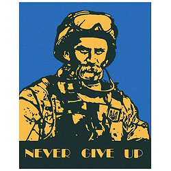 Картина за номерами "Never Give Up. Тарас", 40х50 см, Ідейка