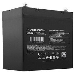 Акумулятор Prologix PL12-55, Чорний