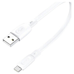 USB кабель Foneng X107, Type-C, 0.25 м., Білий