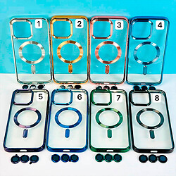 Чехол (накладка) Apple iPhone 11 Pro, Crystal Chrome, MagSafe, Серебряный - № 8