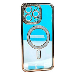 Чехол (накладка) Apple iPhone 12 Pro Max, Diamond Bling Case, MagSafe, Золотой