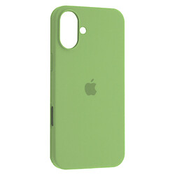 Чохол (накладка) Apple iPhone 16, Original Soft Case, Зелений