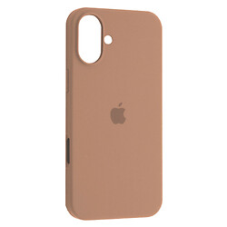 Чехол (накладка) Apple iPhone 16, Original Soft Case, Бежевый