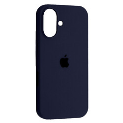 Чохол (накладка) Apple iPhone 16, Original Soft Case, Midnight Blue, Синій