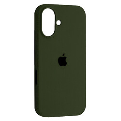 Чохол (накладка) Apple iPhone 16, Original Soft Case, Virid, Зелений