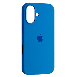 Чехол (накладка) Apple iPhone 16, Original Soft Case, New Lake Blue, Синий